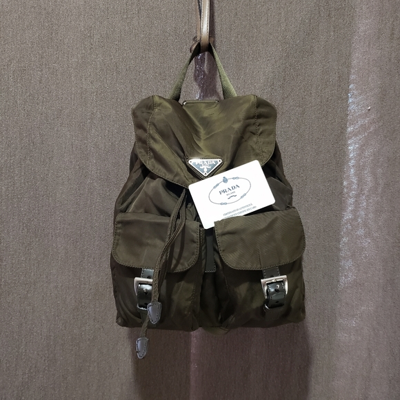 SOLD❗Auth Small Nylon Vela backpack - Picture 1 of 15